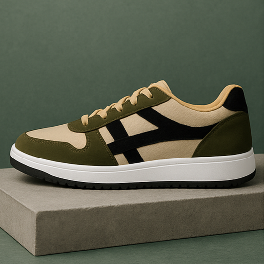 Urban Explorer Sneakers – Olive Beige Edition