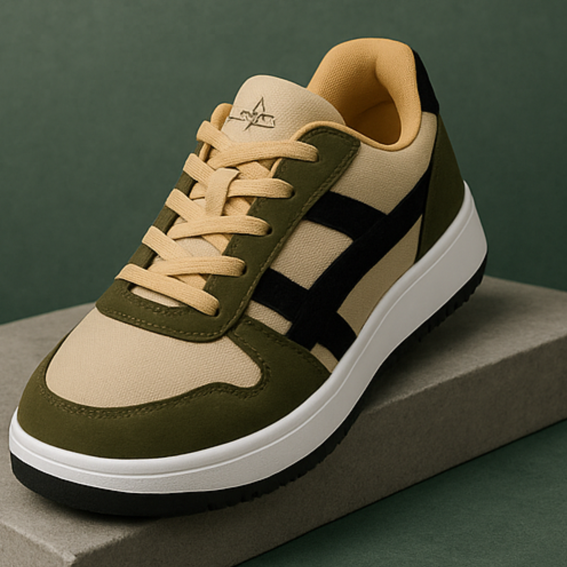Urban Explorer Sneakers – Olive Beige Edition