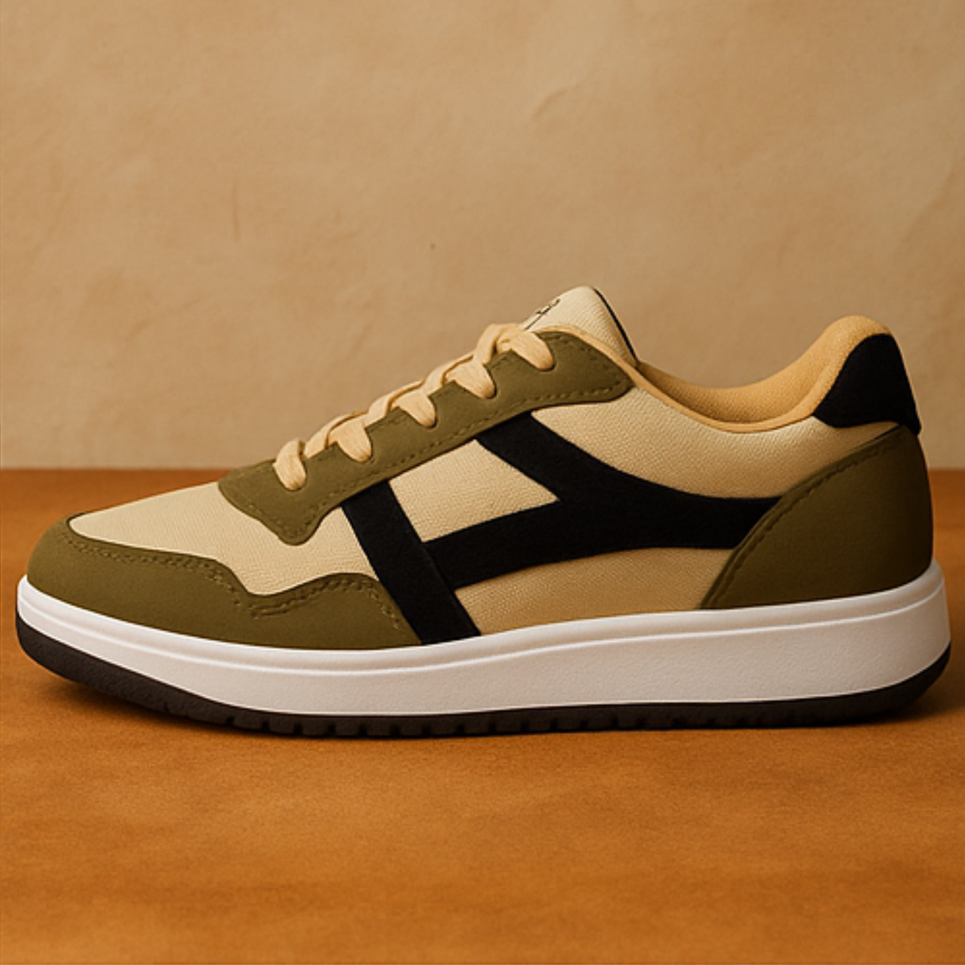 Urban Explorer Sneakers – Olive Beige Edition