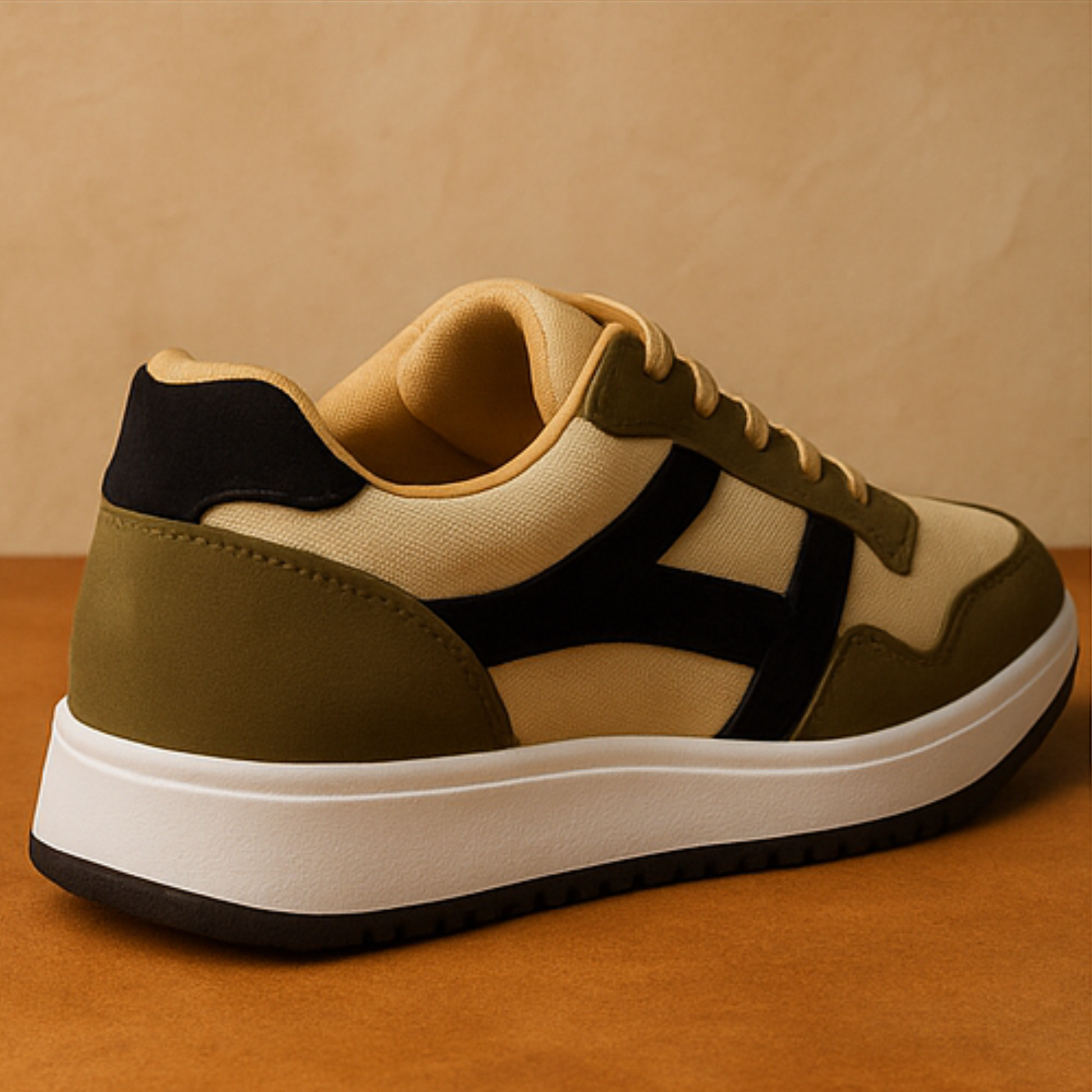 Urban Explorer Sneakers – Olive Beige Edition