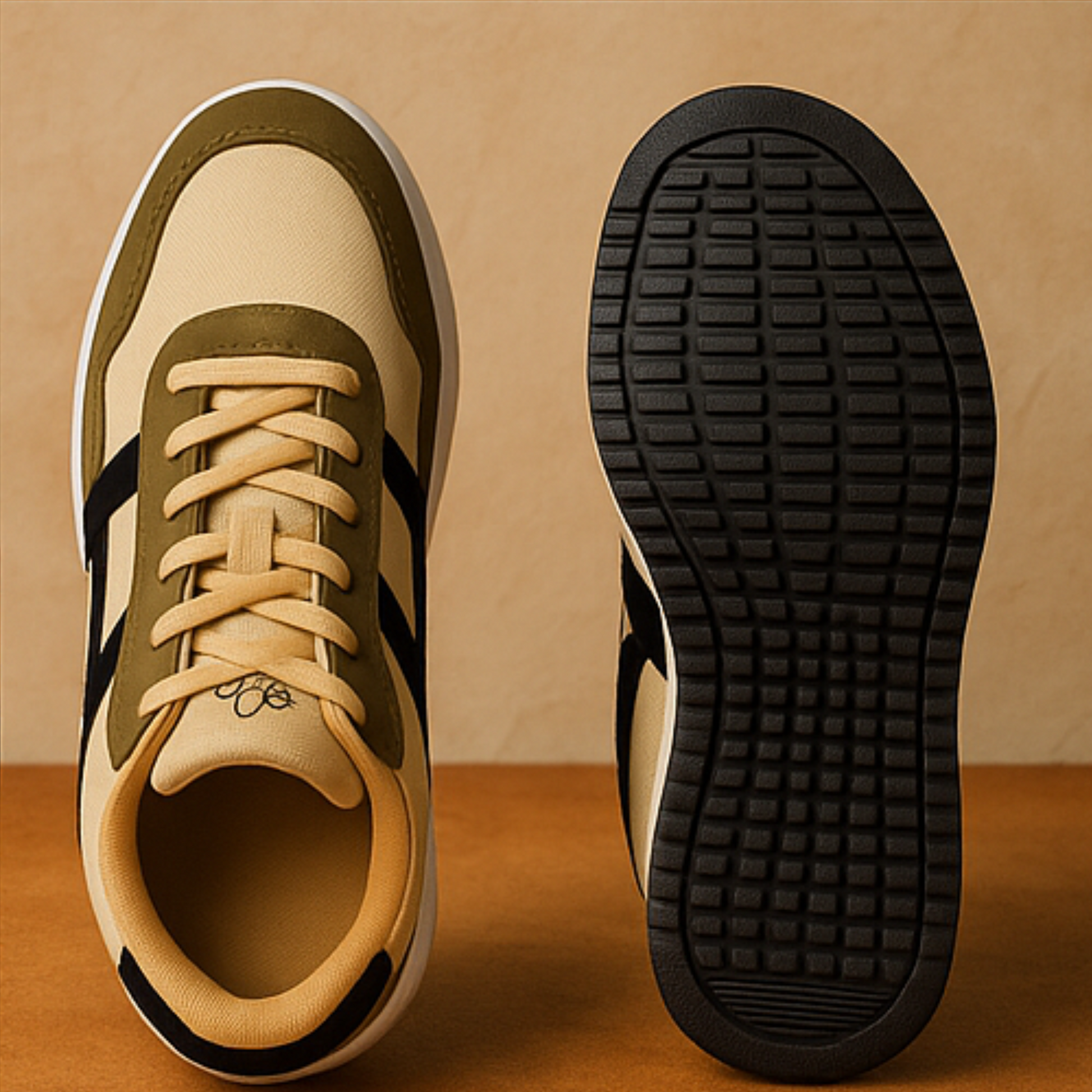 Urban Explorer Sneakers – Olive Beige Edition